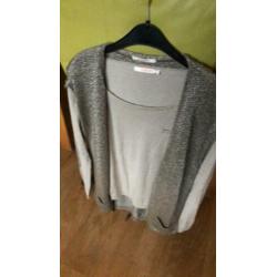Dames set trui en vest nieuw maat M