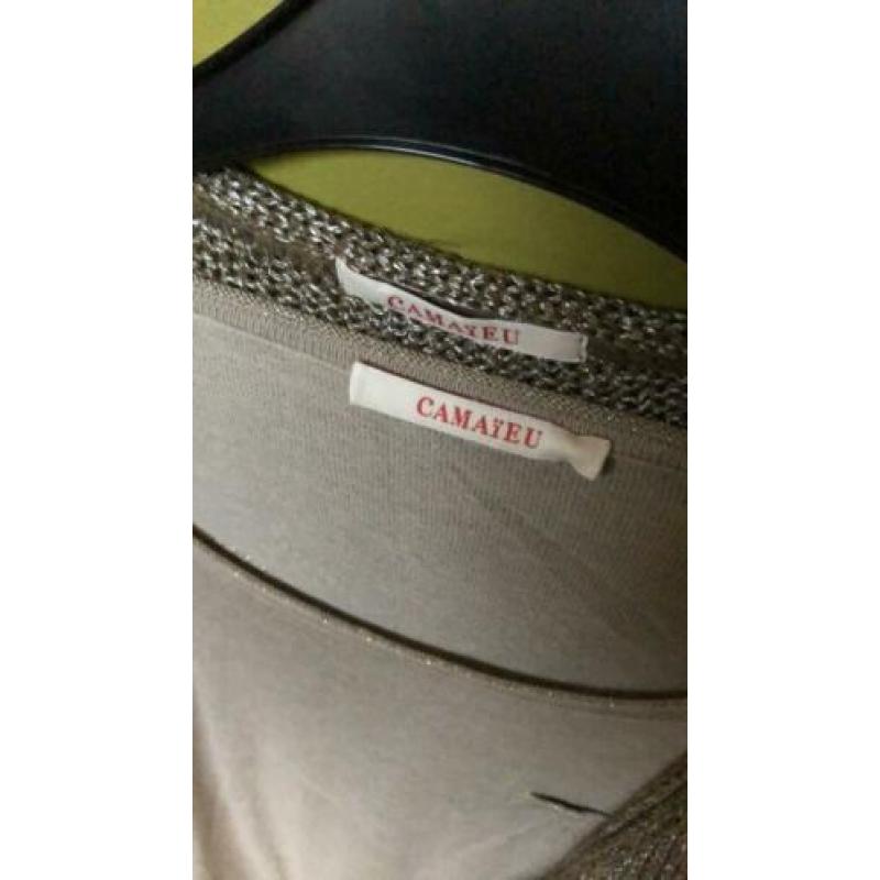 Dames set trui en vest nieuw maat M
