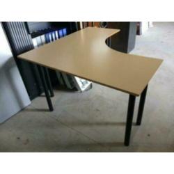 partij mooie kleine hoekbureaus hoekbureau bureau 140x140 cm