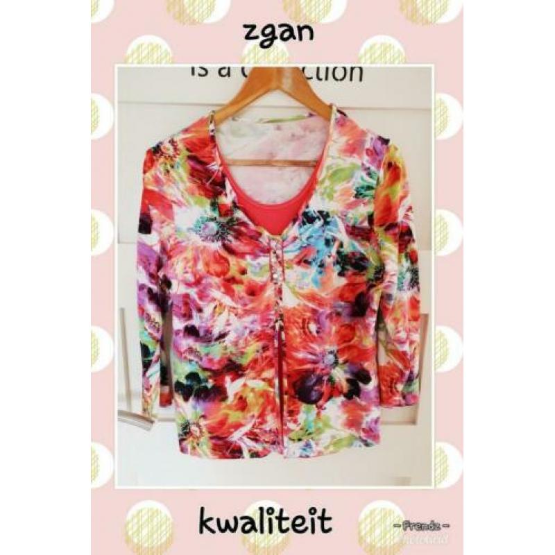Mooi voorjaars shirt 44 RABE 3/4 mouw