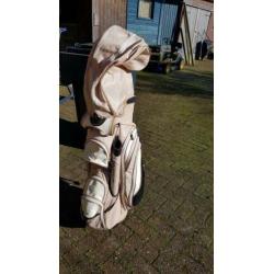 Dames golftas met Set clubs voor linkshandigen