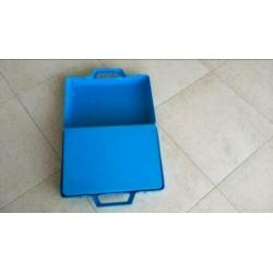 Vintage Postbank koffer jaren 80 vorige eeuw