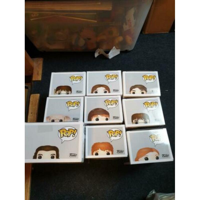 grote Harry potter funko pop set 9x