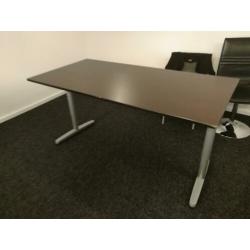 Partij! Bureau, bureaustoel en kast. Schermen en beugel