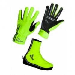 Handschoenen & overschoenen Rogelli fluor SETVOORDEEL