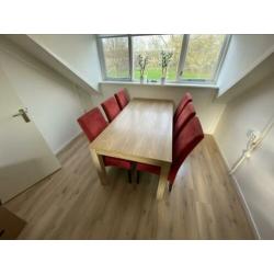 6 eetkamer stoelen