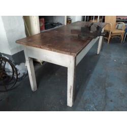 Vintage/industriële werktafel