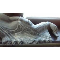 boeddha 75 cm polystone nieuwstaat