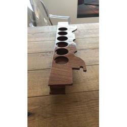 Bierblik / glazen houder voor in kajuitingang boot