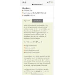 EPS isolatie parels, EPS korrels HR++
