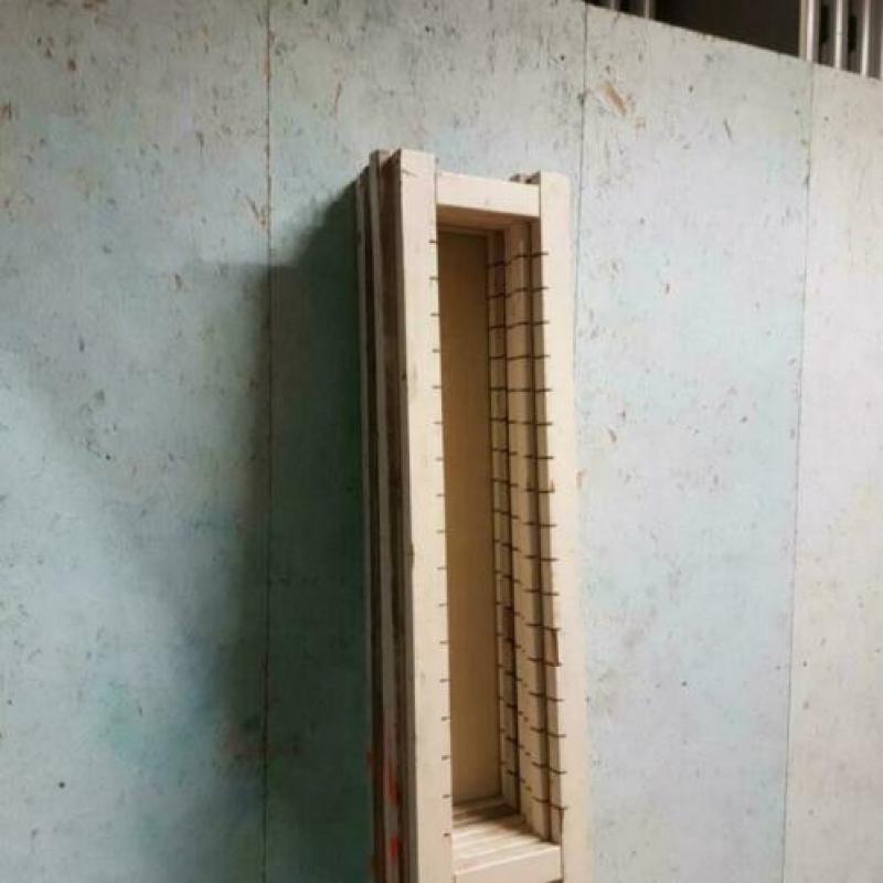 white-wash boekenstelling BRUYNZEEL 210×30 cm houten schap