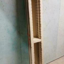 white-wash boekenstelling BRUYNZEEL 210×30 cm houten schap