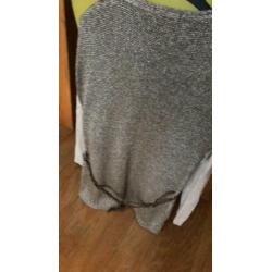 Dames set trui en vest nieuw maat M