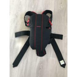 Nette draagzak baby - BabyBjörn Carrier Active rood/zwart
