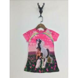 Paarden t-shirts maat 92