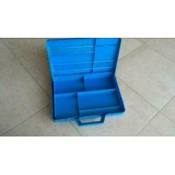 Vintage Postbank koffer jaren 80 vorige eeuw