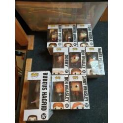 grote Harry potter funko pop set 9x