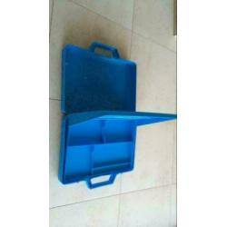 Vintage Postbank koffer jaren 80 vorige eeuw