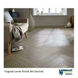 Visgraat Lamel Parket Wit Geolied Rustiek 3301 Apeldoorn