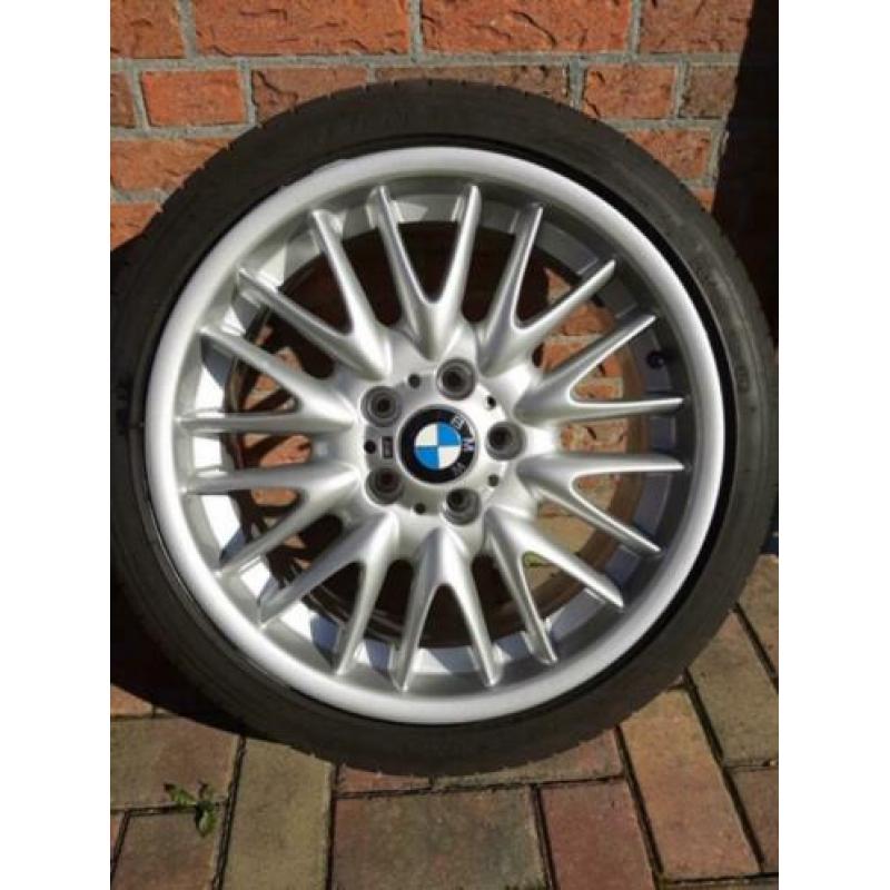 Z.G.A.N. BMW Velgen Breedset Style 72 + 4 Zomerbanden DUNLOP