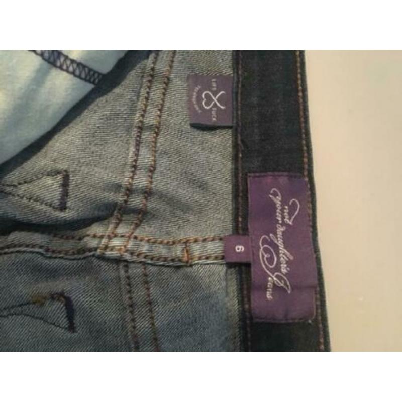 NYDJ broek, maat 36 / 6, donkerblauw