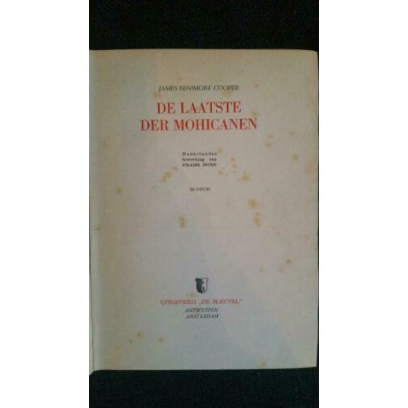 De laatste der Mohikanen - James Fenimore Cooper (1946)