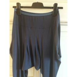 2026 zouave broek yoga blauwe driekwart izgs maat M 38