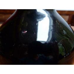 Art deco opaline vaas, Doyen (1)