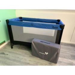 Qute campingbedje met Prenatal matras