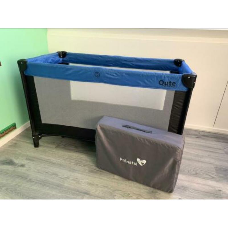 Qute campingbedje met Prenatal matras
