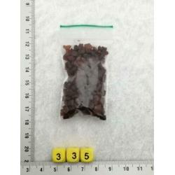 335. Barnsteen ruw mini splitstenen klein per 10 gram