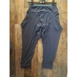 2026 zouave broek yoga blauwe driekwart izgs maat M 38
