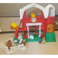Fisher-price little people boerderij incl dieren + poppetjes