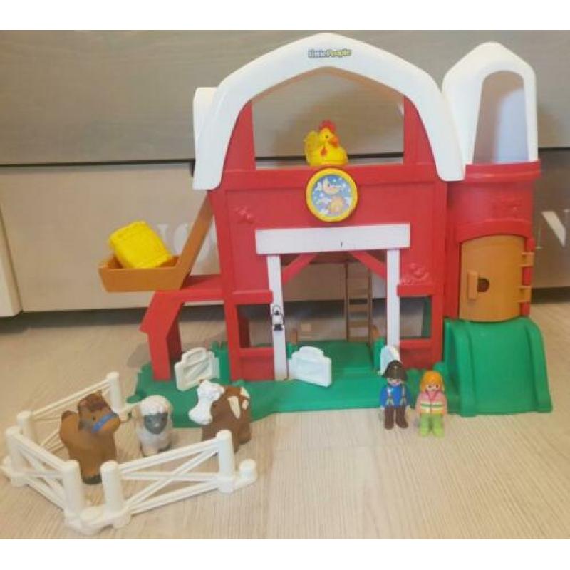 Fisher-price little people boerderij incl dieren + poppetjes