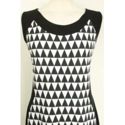 Lente! Jurk JUFFROUW JANSEN mt 42 (XXL)