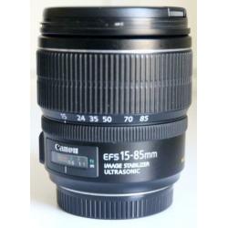 Canon lens 15-85mm IS
