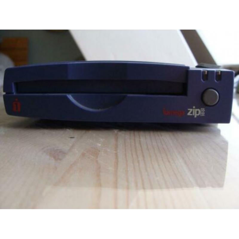 Iomega ZIP 100 + disks + software op Toshiba laptop