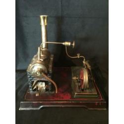Stoommachine model jaren 50. Plaat 20x24