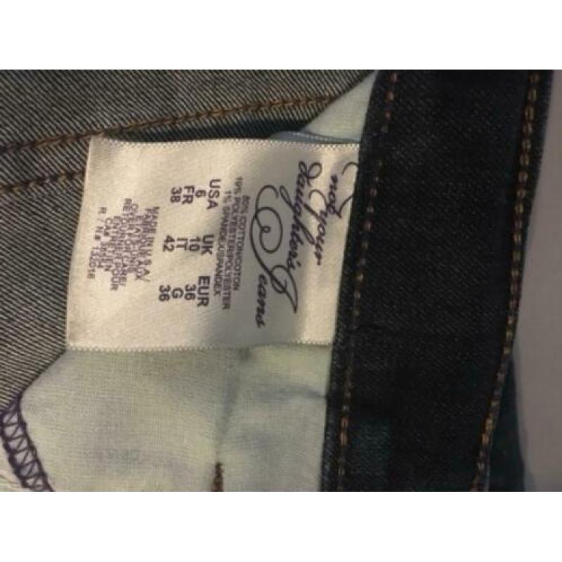 NYDJ broek, maat 36 / 6, donkerblauw