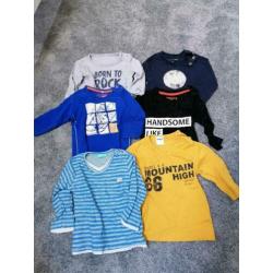 9 longsleeves maat 68 babyface dirkje name it ZGAN