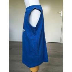 MITCH top / shirt blauw / rood netjes mt 104 ZR