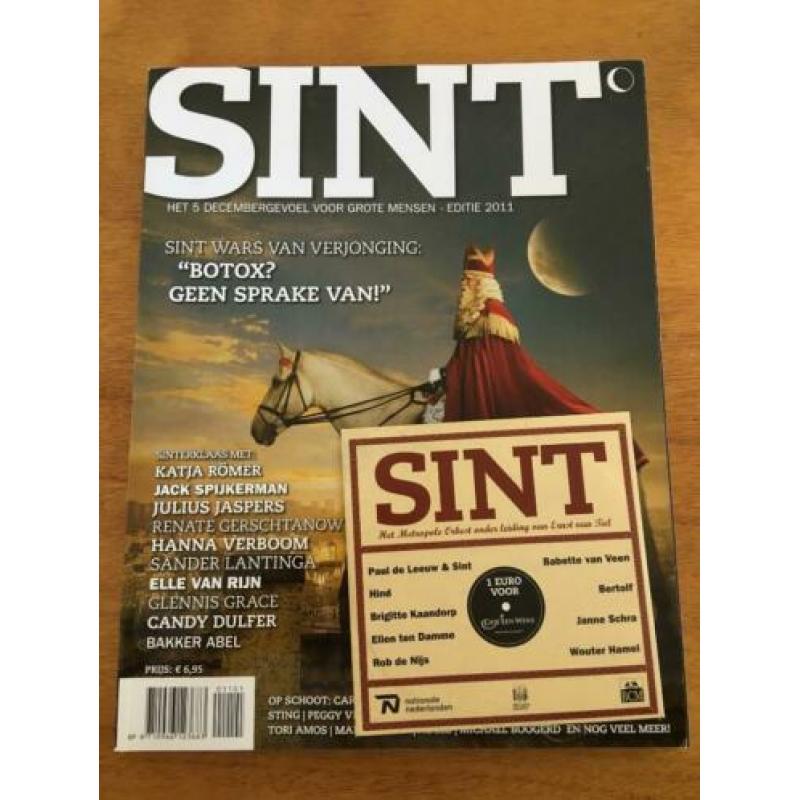 Sinterklaas Sint Magazine 2011 met cd