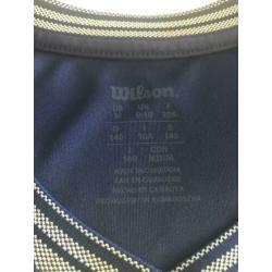 Tennis kleding meisje maat 140 Wilson blauw