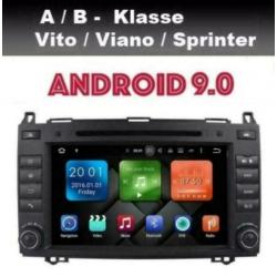 Mercedes A Klasse W169 B Klasse W245 navigatie android 9 dab