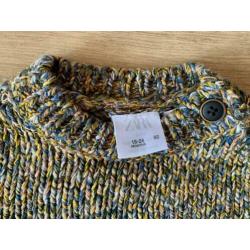 *NIEUW!* Knit, tricot, trui / sweater van Zara Baby, maat 92
