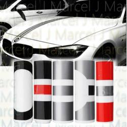 Bmw striping sticker motorkap
