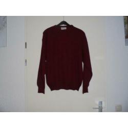 Glen Gannet heren trui donkerrood maat 54