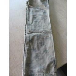Scotch R'Belle zeer leuke gave sterren broek z.g.st. mt 140