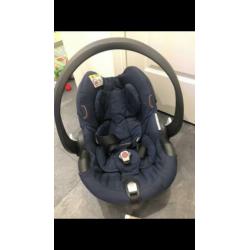 Stokke kinderwagen x ploeg V6 blauw