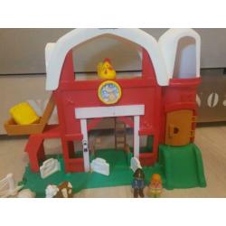 Fisher-price little people boerderij incl dieren + poppetjes